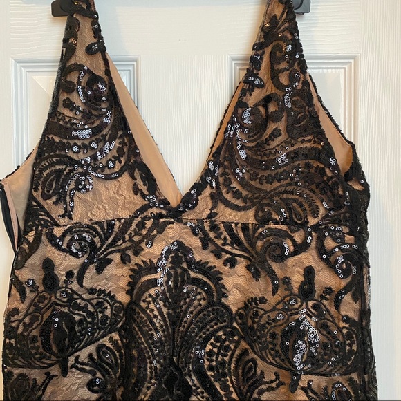 FP Free people Black Nights Shimmers Mini dress - Picture 9 of 12